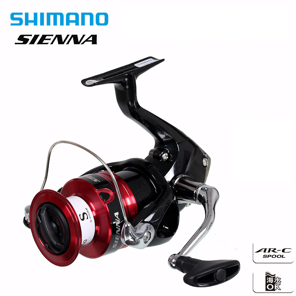 Shimano Reel Sienna - Катушка спиннинговая SHIMANO SIENNA, максимальное сопротивление