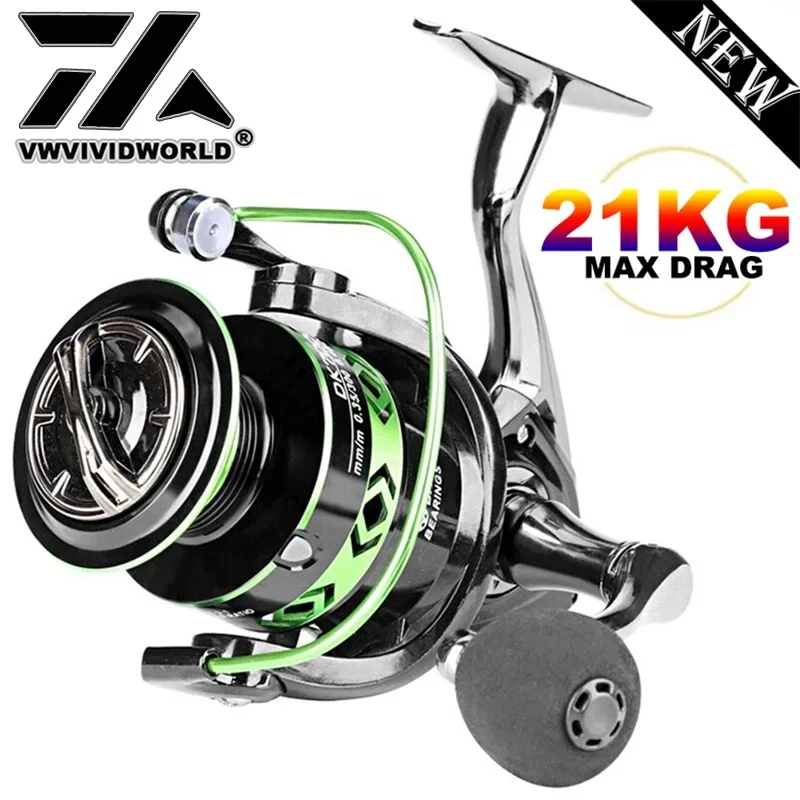 Kastking Reel Zephyr - Рыболовная катушка VWVIVIDWORLD, максимальная нагрузка 21