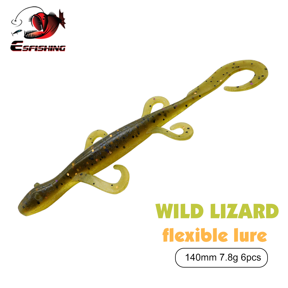 Fishing Lure Swimbait - Рыболовные приманки ESFISHING Wild Lizard 140