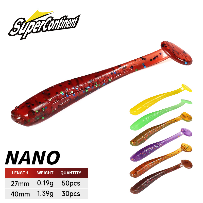 Fishing Lure Soft Plastic - Суперконтинентальная мягкая приманка, новая гольян, 4
