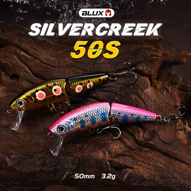 BLUX DR. Minnow Joint 50S Swim – обзор и цена Fishing Lure Swimbait