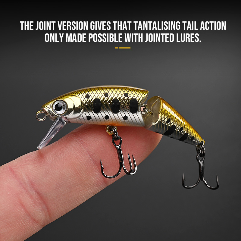 BLUX DR. Minnow Joint 50S Swim – обзор и цена Fishing Lure Swimbait