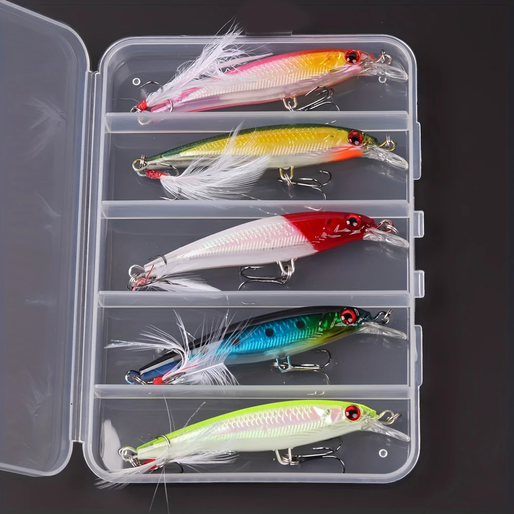 Laser 3D Eyes Bionic Minnow Fi – обзор и цена Fishing Lure Box