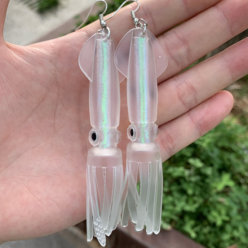 Серебристая/Цветная трубка кал – обзор и цена Fishing Lure Soft Plastic