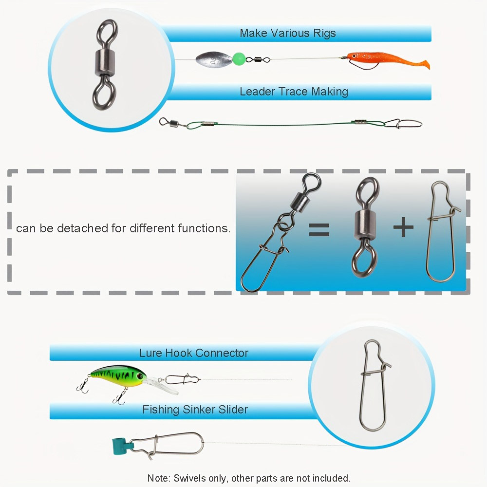 Набор рыболовных соединителей  – обзор и цена Fishing Lure Kit