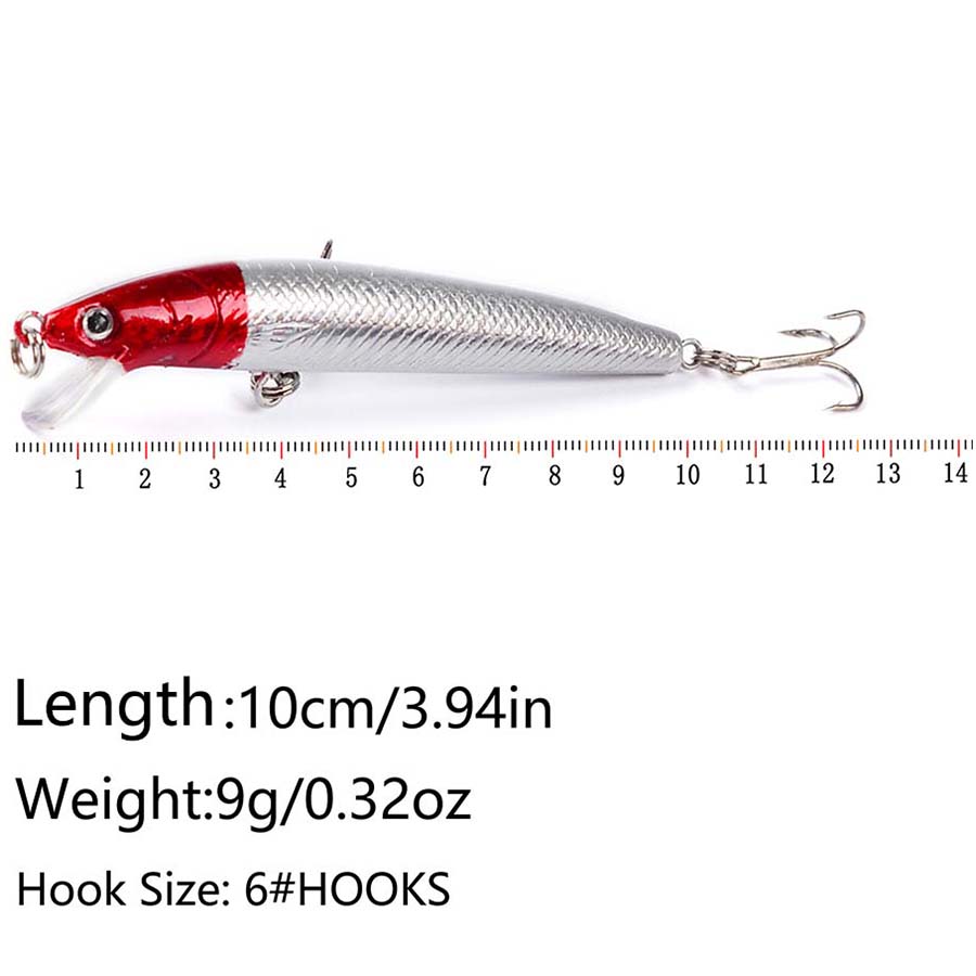 10 шт., джеркбейт, гольян, при – обзор и цена Fishing Lure Swimbait