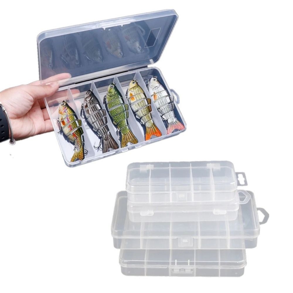 1/3 шт. пластиковых коробок дл – обзор и цена Fishing Lure Box