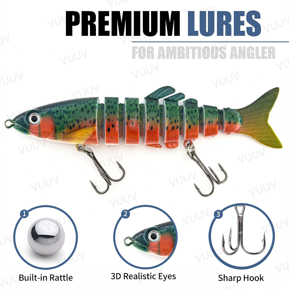 100 шт. рыболовных приманок дл – обзор и цена Fishing Lure Swimbait