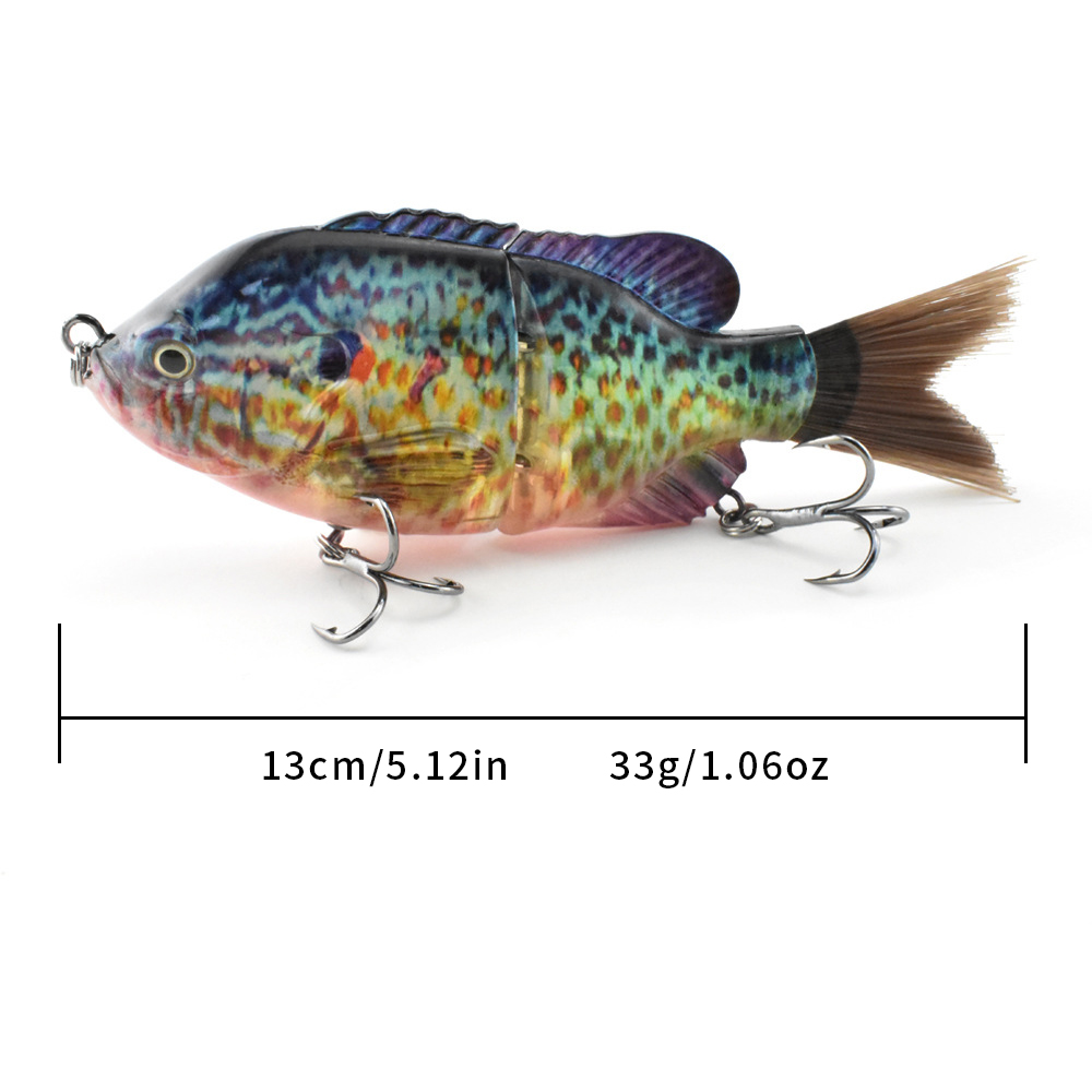 13 см/33 г Бионическая двухсек – обзор и цена Fishing Lure Swimbait