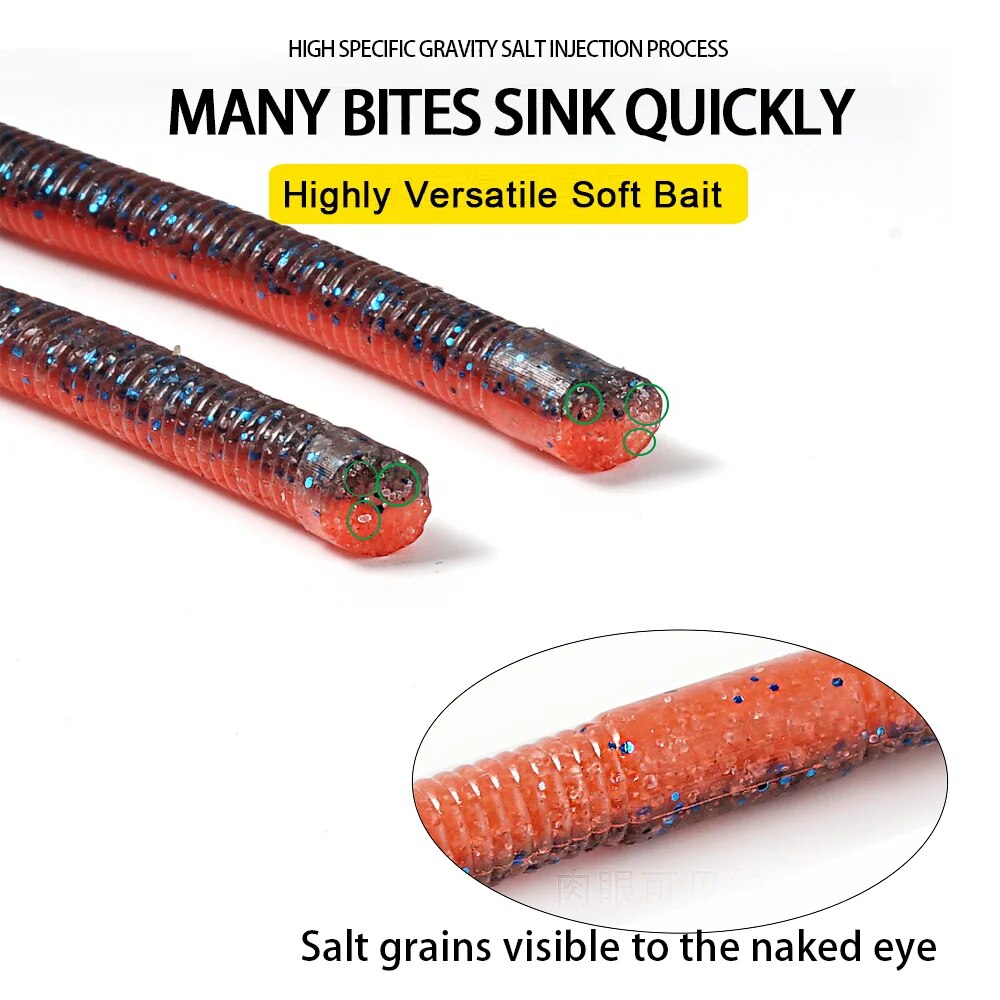 SUNMILE Мягкая рыболовная прим – обзор и цена Fishing Lure Soft Plastic