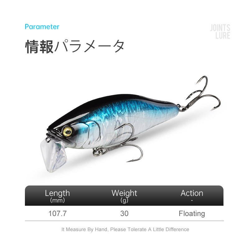 I-JACK Minnow Рыболовные прима – обзор и цена Fishing Lure Swimbait
