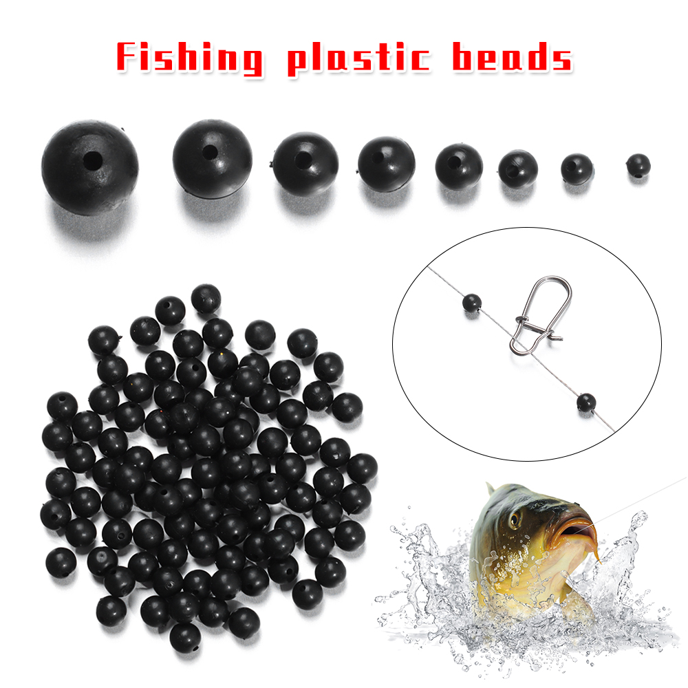 100 шт./лот, рыболовные бусины – обзор и цена Fishing Lure Soft Plastic