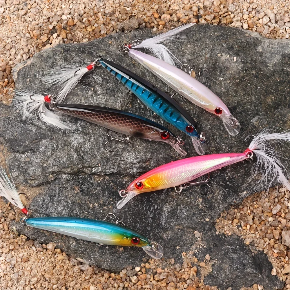 5 шт./коробка, жесткая рыболов – обзор и цена Fishing Lure Box