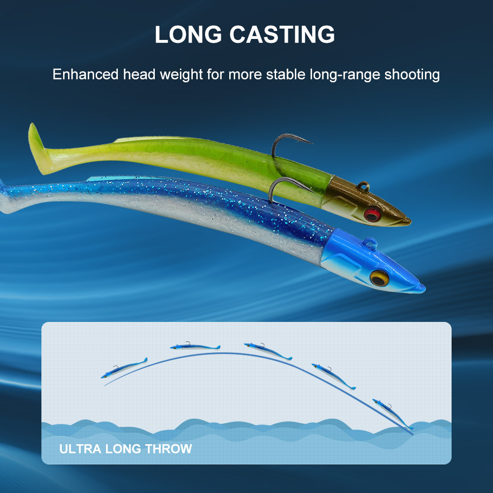 Мягкая рыболовная приманка ESF – обзор и цена Fishing Lure Swimbait